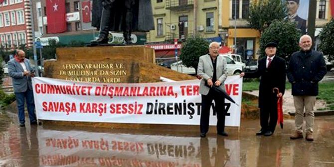 Giresun’da Eski Milletvekillerinden Sessiz Eylem