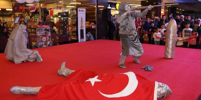 Milli Mücadele ’Soğuk Heykel Tiyatrosu’ İle Anlatıldı