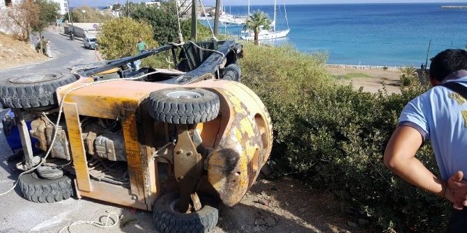 Datça’da Kullandığı Forkliftin Altında Kalan İşçi Hayatını Kaybetti