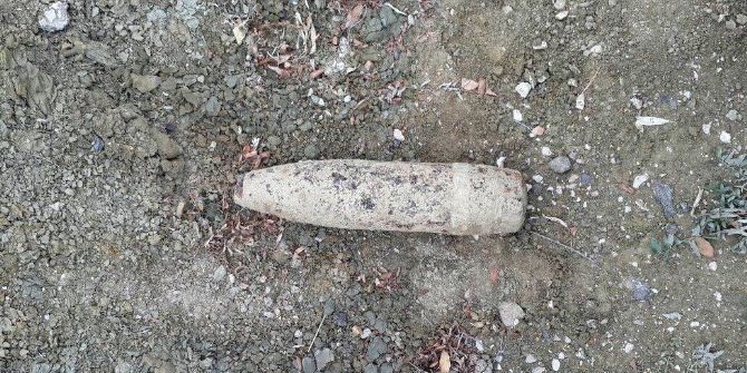 Başkent’te Top Mermisi Bulundu