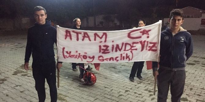 Köylülerden 29 Ekim Kutlaması