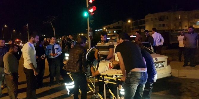 Manavgat’ta Trafik Kazası: 1 Yaralı