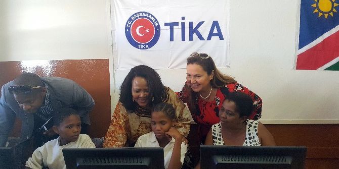 Tika’dan Namibya’da Hardap Bölgesi’ndeki Okullara Laboratuvar Desteği