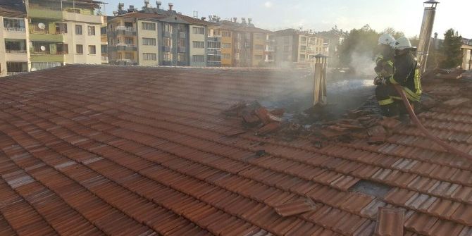 Kernek Külliyesi’nde Korkutan Yangın