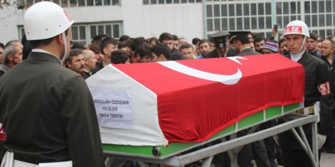 Kazada Ölen Gence Askeri Tören