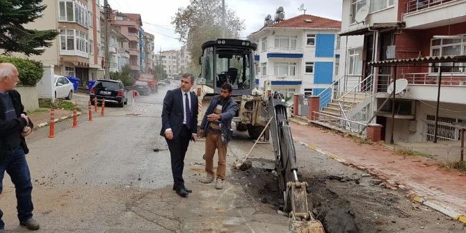 Akçakoca’da Elektrik Hatları Yer Altına Alınıyor