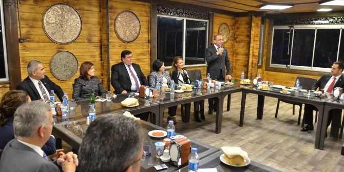 İl Emniyet Müdürü Doğan İnci İçin Veda Yemeği