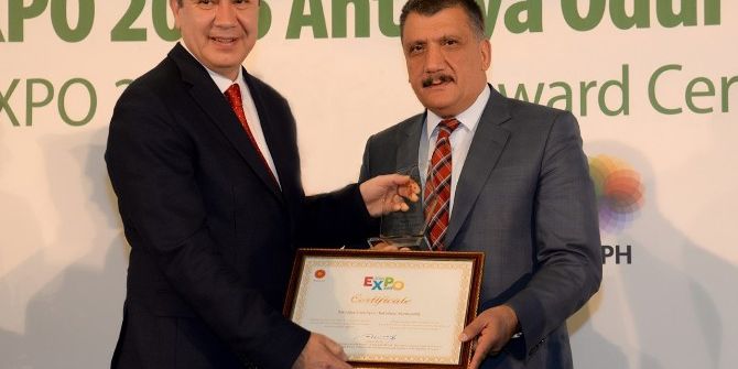 Battalgazi Belediye Başkanı Gürkan’a Bir Ödül Daha
