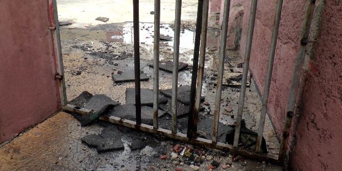 Gaziantep’te Okula Yanıcı Madde Atıldı