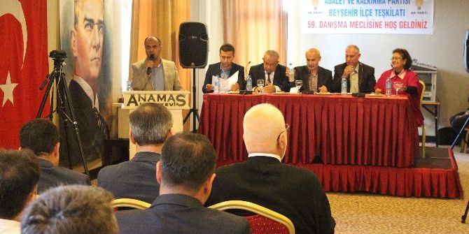 Beyşehir’de Ak Parti 59. Danışma Meclisi Toplantısı Yapıldı