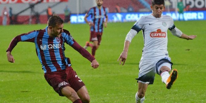 Trabzonspor Çaykur Rizespor ile 1-1 Berabere Kaldı.