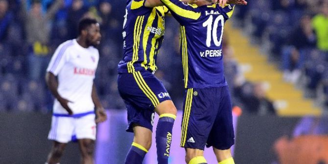 Spor Toto Süper Ligde Fenerbahçe 5-0 Kardemir Karabükspor