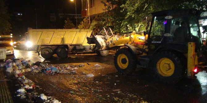 Sur’da Çöpler Toplanmaya Başladı