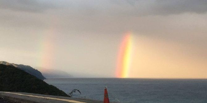 Zonguldak’ta Hortum Ve Gökkuşağı Görüldü