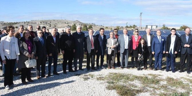 Kütahya’nın İlk Güneş Enerji Santrali Hizmete Girdi