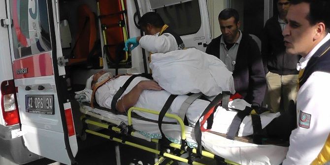 Kulu’da Otomobil Takla Attı: 1 Yaralı