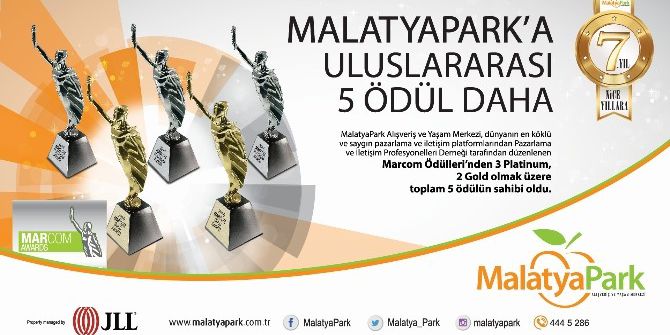 Malatyapark ‘A 5 Ödül Daha