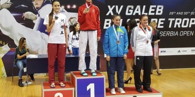 Beyşehir’de Mlilli Tekvandocu Zeliha Ağrıs’ın Avrupa Başarısı Sevinci