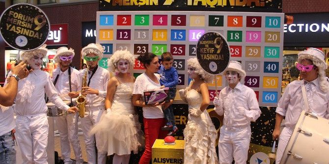 Forum Mersin 9. Yaşını Büyük Bir Coşkuyla Kutladı