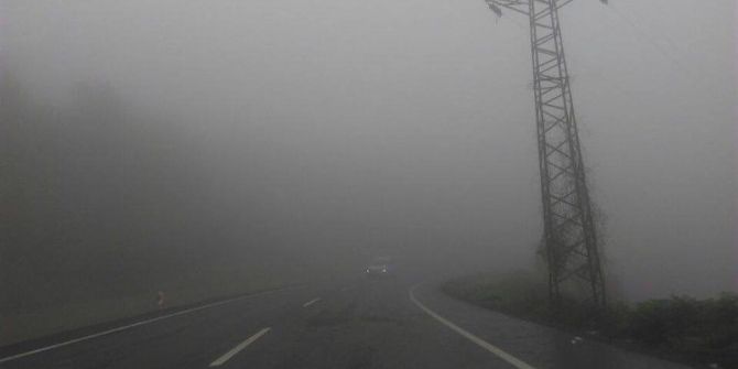 Yetkililer Şoförleri “Yoğun Sis” Konusunda Uyardı