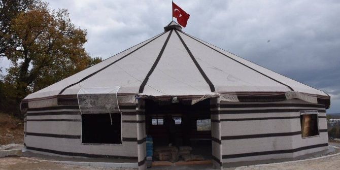 Konuralp Bey Otağı Çadırı İçin Çalışmalar Hızlandı