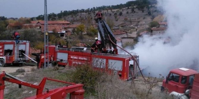 Kullanılmayan Evde Yangın