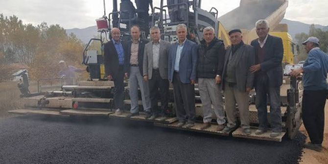 Başkan Hüseyin Güner, Yol Çalışmaları Yerinde İnceledi