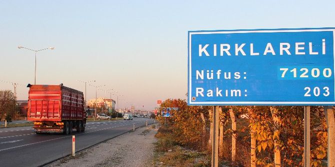 Kırklareli 16,1 Milyon Dolar İle 34. Sırada