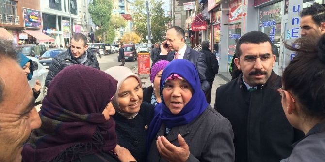 Ak Parti Heyeti Esnafın Sorunlarını Dinledi