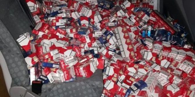 Gümüşhane’de 4 Bin 60 Paket Kaçak Sigara Ele Geçirildi