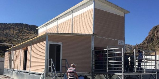 Büyükşehir’den İlçelere Modüler Mezbaha