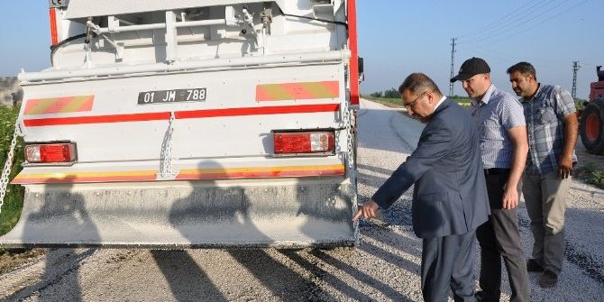 Yüreğir’de Yol Çalışmaları