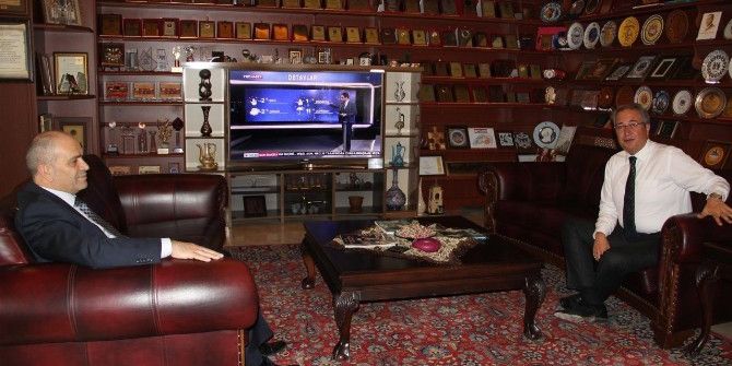 Emniyet Müdürü Artunay, Ünver’i Ziyaret Etti