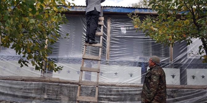 Soğuk Havaya Karşı Naylonlu Önlem