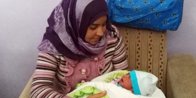 Otobüste Doğum Yapan Suriyeli Kadına Yardım Eli