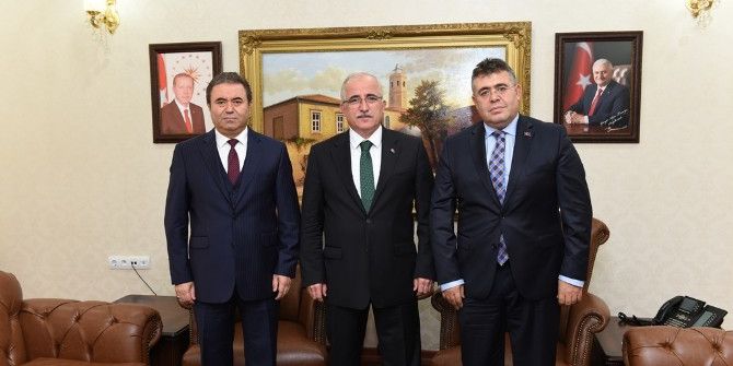 Emniyet Müdürü Pınarbaşı’ından Vali Tuna’ya Ziyaret