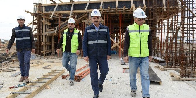 Başkan Külcü’den, Kent Park’ta İnceleme