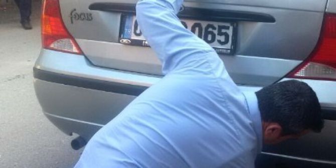 Otomobildeki Gaz Kaçağı Korkuttu