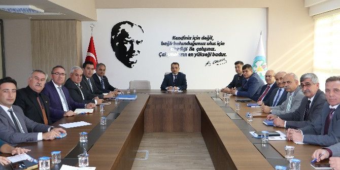 Genel Sekreter Vekili Yalçınkaya Koordinatörlerle Buluştu