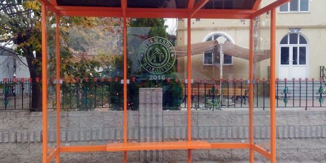 Eskiyen Otobüs Durakları Yenilendi