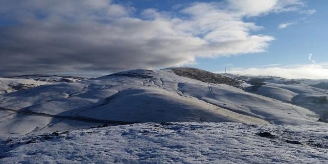 Perşembe Yaylası Beyaza Büründü