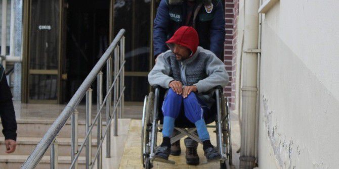 Zehir Taciri Tekerlekli Sandalyeyle Adliyeye Sevk Edildi