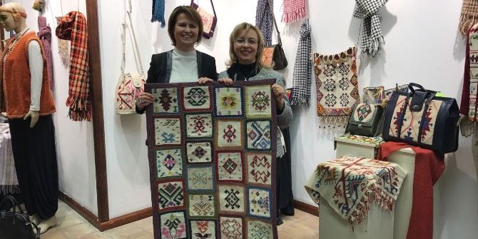 Eskişehirli Hanımların Göz Nuru Eserleri Sergilendi