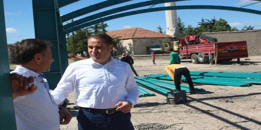 Kaymaklı’da Kapalı Pazar Yeri İnşaatı Devam Ediyor