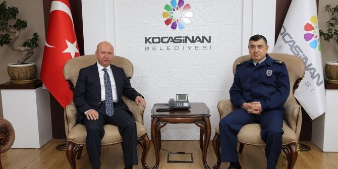 Tuğgeneral Teke’den Kocasinan Belediye Başkanı Çolakbayrakdar’a Ziyaret
