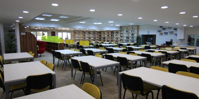 800 Kişilik Kütüphane Açılıyor