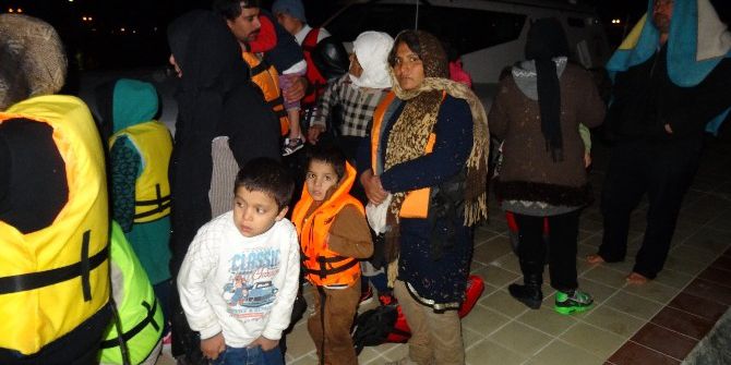 66 Kaçak Göçmen Boğulmaktan Kurtarıldı