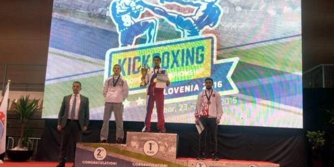 Mevlana Acar Altuntaş Slovenya’da Avrupa 3.’üncüsü Oldu