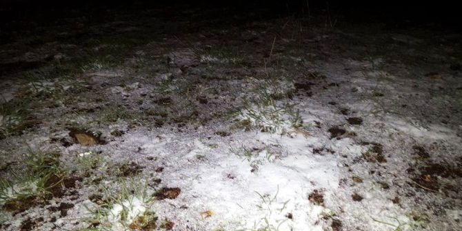 Bozüyük’e İlk Kar Yağdı