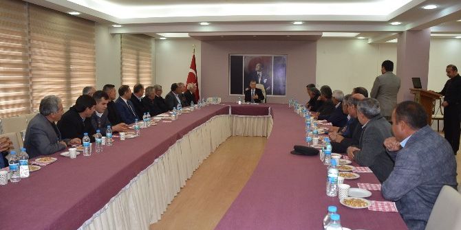 Iğdır’da Köylere Hizmet Götürme Birliği Toplantısı